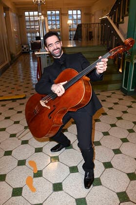 Pablo Ferrandez bei der Verleihung des Opus Klassik 2021 im Konzerthaus am Gendarmenmarkt. Berlin, 10.10.2021