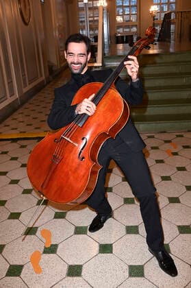 Pablo Ferrandez bei der Verleihung des Opus Klassik 2021 im Konzerthaus am Gendarmenmarkt. Berlin, 10.10.2021