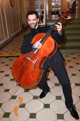 Pablo Ferrandez bei der Verleihung des Opus Klassik 2021 im Konzerthaus am Gendarmenmarkt. Berlin, 10.10.2021