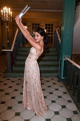 Fatma Said bei der Verleihung des Opus Klassik 2021 im Konzerthaus am Gendarmenmarkt. Berlin, 10.10.2021