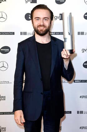 Daniil Trifonow bei der Verleihung des Opus Klassik 2021 im Konzerthaus am Gendarmenmarkt. Berlin, 10.10.2021