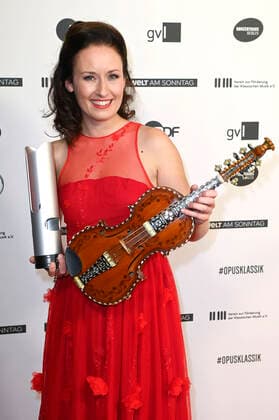 Ragnhild Hemsing bei der Verleihung des Opus Klassik 2021 im Konzerthaus am Gendarmenmarkt. Berlin, 10.10.2021