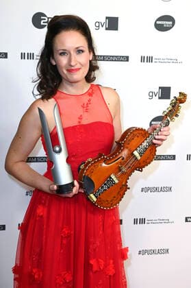 Ragnhild Hemsing bei der Verleihung des Opus Klassik 2021 im Konzerthaus am Gendarmenmarkt. Berlin, 10.10.2021