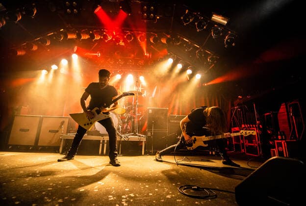 Deville Malmo, Sweden. 08th, October 2021. The Swedish stoner rock band Deville performs a live concert at Kulturbolaget in Malmoe. Malm? Sweden  Copyright: xGonzalesxPhoto JoexMillerx