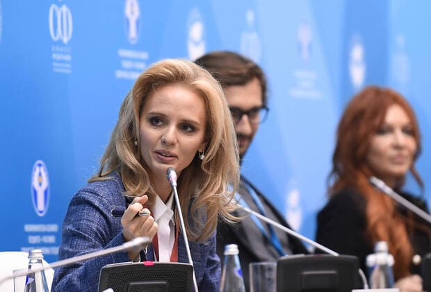 Russia Eurasian Women s Forum 6671680 13.10.2021 Leading researcher at the National Medical Research Center for Endocrinology of the Russian Health Ministry, member of the Presidium of the Russian Association for the Promotion of Science Maria Vorontsova attends The Study of DNA as a Path to Self-Understanding expert session at the Eurasian Women s Forum in St. Petersburg, Russia. Ekaterina Chesnokova Sputnik St. Petersburg Russia  Copyright: xEkaterinaxChesnokovax