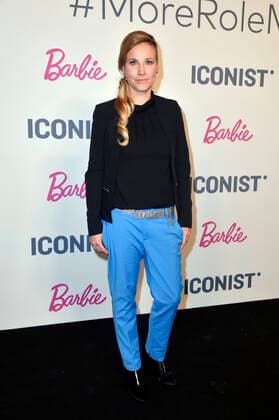 Fränzi Kühne bei der Verleihung des 4. Iconista Award 2021 im Stadtbad Oderberger. Berlin, 14.10.2021