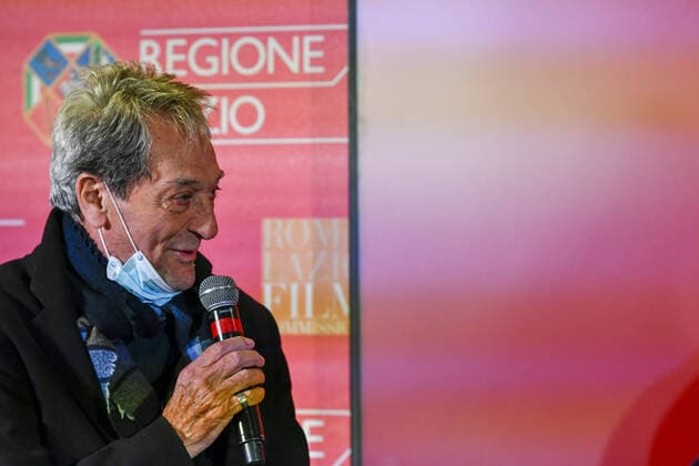 Roberto Girometti during the Press conference for the presentation of Roberto Rossellini International Award at Spazio Roma Lazio Film Commission - Oct 15th 2021
