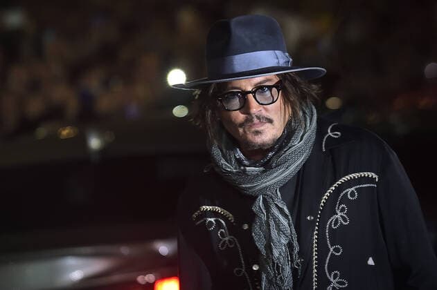 Bilder des Jahres 2021, Entertainment 10 Oktober Entertainment Themen der Woche KW41 Entertainment Bilder des Tages Johnny Depp attends the red carpet ahead of the Johnny Depp Masterclass during the 19th Alice Nella CittÃ 2021 at Auditorium della Conciliazione on Sunday, October 17, 2021 in Rome, Italy.  ROM20211017205 RoccoxSpaziani