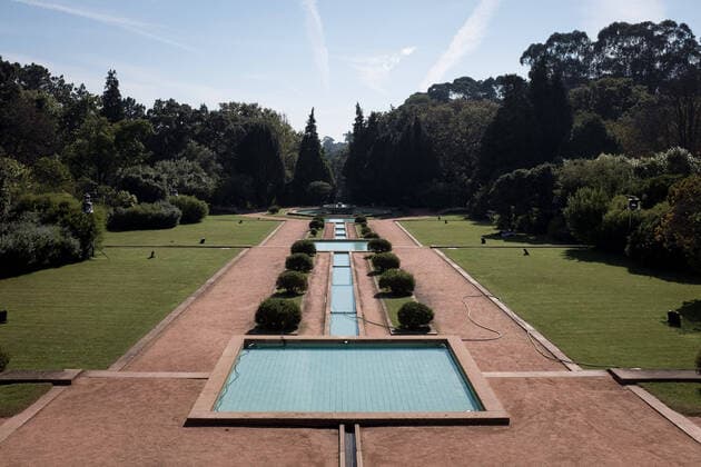 Architektur von Alvaro Siza Vieira Parque De Serralves In Porto A general view of the Parque De Serralves (Serralves Park) in Porto, Portugal on October 17, 2021. Porto Portugal kokovlis-notitle211017_np8lU  Copyright: xNikolasxKokovlisx