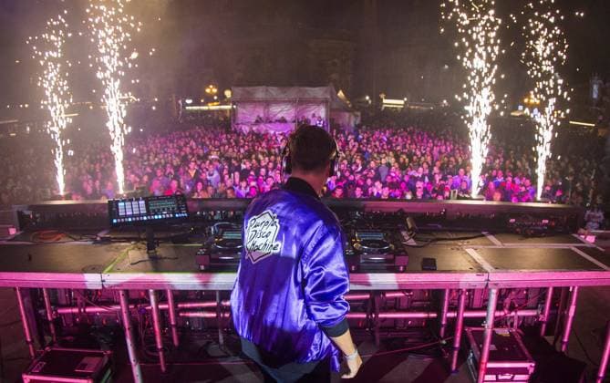 Stadtfest 2021, Purple Disco Machine. *** City Festival 2021, Purple Disco Machine