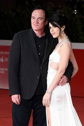 Roma Cinema Fest 2021, Film Fest, Quentin Tarantino Red Carpet. In the photo: Quentin Tarantino with his wife Daniela Pick  Copyright: xMaurizioxD Avanzox xIPAx xDxAvanzo Provvisionatox