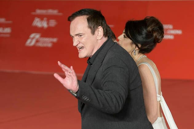 October 19, 2021, Rome, Italy: Quentin Tarantino and wife Daniela Pick attend the Quentin Tarantino red carpet at Auditorium parco della musica. Rome Italy - ZUMAs197 20211019_zaa_s197_227 Copyright: xMarioxCartellix