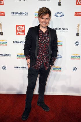 Michael Patrick Kelly bei der Verleihung der Goldenen Bild der Frau im Stage Theater Neue Flora in Hamburg am 20.10.2021