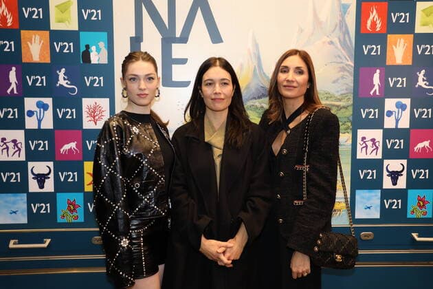 Bilder des Jahres 2021, Entertainment 10 Oktober Entertainment Themen der Woche KW42 VIENNALE 2021 - Eröffnung Wien, Gartenbau Kino, 21. 10. 2021 Anamaria VARTOLOMEI, Eva SANGIORGI, Audrey DIWAN *** VIENNALE 2021 Opening Vienna, Gartenbau Kino, 21 10 2021 Anamaria VARTOLOMEI, Eva SANGIORGI, Audrey DIWAN
