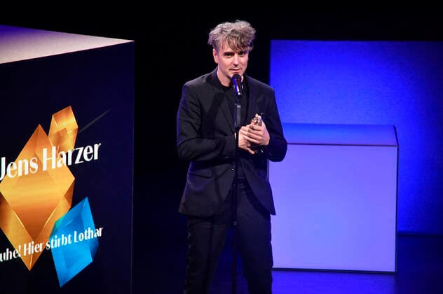 Jens Harzer bei der 32. Verleihung des Hessischen Film- und Kinopreises im Capitol Theater. Offenbach, 22.10.2021