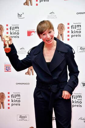 Lisa Bierwirth bei der 32. Verleihung des Hessischen Film- und Kinopreises im Capitol Theater. Offenbach, 22.10.2021