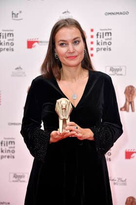 Antonia Kilian bei der 32. Verleihung des Hessischen Film- und Kinopreises im Capitol Theater. Offenbach, 22.10.2021