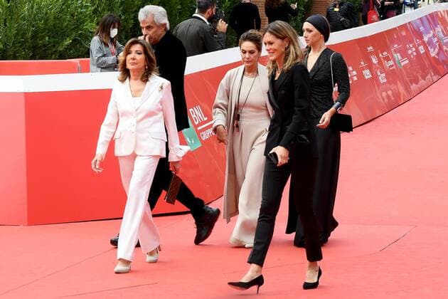 Rome Cinema Fest 2021, Film Fest, Red Carpet Maria Elisabetta Alberti Casellati. In the photo: Maria Elisabetta Alberti Casellati and Elena Sofia Ricci  Copyright: xMaurizioxD Avanzox xIPAx xDxAvanzo Provvisionatox