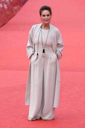 Roma Cinema Fest 2021, Rome Film Fest, Red carpet film Cry for a new renaissance . Pictured: Elena Sofia Ricci  Copyright: xMarcoxProvvisionatox xIPAx xDxAvanzo Provvisionatox