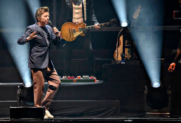 Den engelske singer-songwriter, Rick Astley paa scenen i Royal Arena i Koebenhavn loerdag den 23. oktober 2021. , Copenhagen Copyright: TorbenxChristensen TorbenxChristensenx COP200 spdk20211024-002019-L