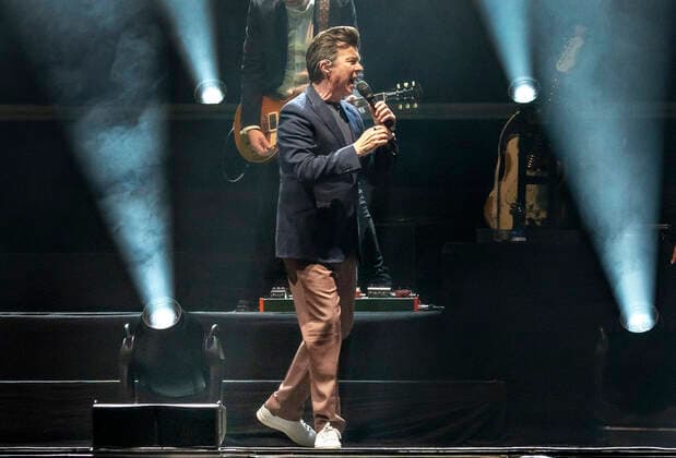 Den engelske singer-songwriter, Rick Astley paa scenen i Royal Arena i Koebenhavn loerdag den 23. oktober 2021. , Copenhagen Copyright: TorbenxChristensen TorbenxChristensenx COP200 spdk20211024-002022-L