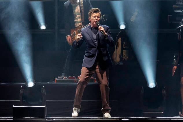 Den engelske singer-songwriter, Rick Astley paa scenen i Royal Arena i Koebenhavn loerdag den 23. oktober 2021. , Copenhagen Copyright: TorbenxChristensen TorbenxChristensenx COP200 spdk20211024-002039-L