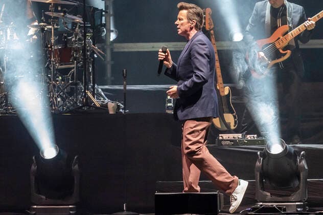 Den engelske singer-songwriter, Rick Astley paa scenen i Royal Arena i Koebenhavn loerdag den 23. oktober 2021. , Copenhagen Copyright: TorbenxChristensen TorbenxChristensenx COP200 spdk20211024-002053-L