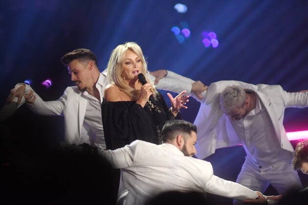 TV-Show Schlagerbooom in Dortmund Dortmund Das Intern.Schlagerfest in Dortmund Westfalen Halle Bonnie Tyler *** Dortmund The Intern Schlagerfest in Dortmund Westphalia Hall Bonnie Tyler Copyright: xZichyx Eibner-Pressefotox EP_rzy