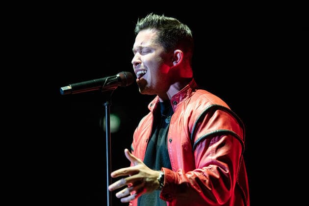 Nico Santos HERBST TOUR 2021, Nico Santos in der Stuttgarter Porsche Arena. Stuttgart Baden-Württemberg Deutschland