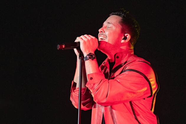 Nico Santos HERBST TOUR 2021, Nico Santos in der Stuttgarter Porsche Arena. Stuttgart Baden-Württemberg Deutschland