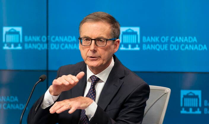 October 27, 2021, Ottawa, on, Canada: Bank of Canada Governor Tiff Macklem speaks during a news conference in Ottawa, Wednesday, Oct. 27, 2021. Ottawa Canada  - ZUMAc35_ 20211027_zaf_c35_038 Copyright: xAdrianxWyldx