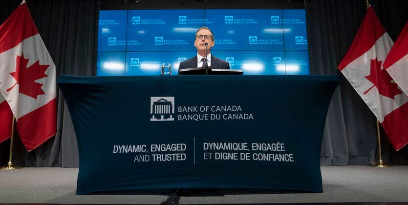 News Bilder des Tages October 27, 2021, Ottawa, on, Canada: Bank of Canada Governor Tiff Macklem speaks during a news conference, in Ottawa, Wednesday, Oct. 27, 2021. Ottawa Canada  - ZUMAc35_ 20211027_zaf_c35_035 Copyright: xAdrianxWyldx