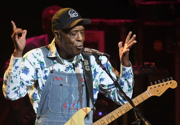 October 27, 2021, Melbourne, Florida, United States: Blues guitarist and singer, Buddy Guy performs at the King Center for the Performing Arts in Melbourne. Melbourne United States - ZUMAs197 20211027_zaa_s197_495 Copyright: xPaulxHennessyx