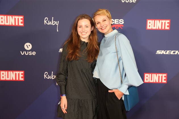 Nachwuchspreis Hamburg Ava und Susann Atwell, New Faces Award von der Zeitschrift Bunte im Ruby Lotti Hotel Hamburg, 28.10.2021