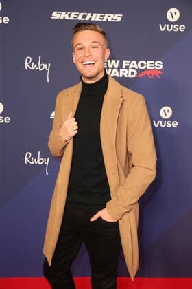 Nachwuchspreis Hamburg Chris Wascheck, New Faces Award von der Zeitschrift Bunte im Ruby Lotti Hotel Hamburg, 28.10.2021