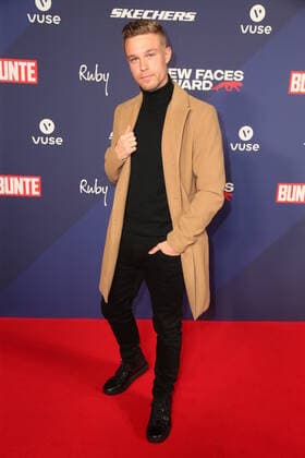 Nachwuchspreis Hamburg Chris Wascheck, New Faces Award von der Zeitschrift Bunte im Ruby Lotti Hotel Hamburg, 28.10.2021