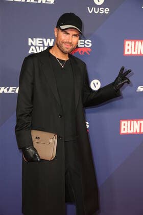 Nachwuchspreis Hamburg Andre Borchers, New Faces Award von der Zeitschrift Bunte im Ruby Lotti Hotel Hamburg, 28.10.2021