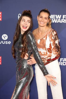 Nachwuchspreis Hamburg Klaudia Giez und Rebecca Kunikowski, New Faces Award von der Zeitschrift Bunte im Ruby Lotti Hotel Hamburg, 28.10.2021