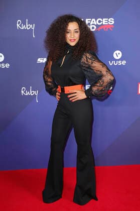 Nadja Benaissa beim New Faces Award Music 2021 im Ruby Lotti Hotel und Bar. Hamburg, 28.10.2021