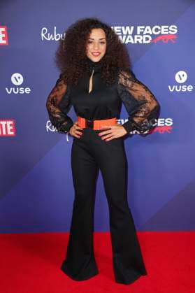Nadja Benaissa beim New Faces Award Music 2021 im Ruby Lotti Hotel und Bar. Hamburg, 28.10.2021