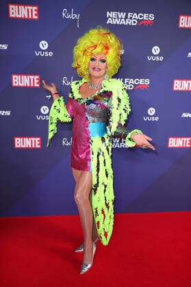 Olivia Jones beim New Faces Award Music 2021 im Ruby Lotti Hotel und Bar. Hamburg, 28.10.2021
