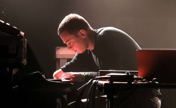 Konzert von Barabas LÅ‘rinc @ Kulturauerei, MWM Most Wanted Music, Trompete mit einer Hand Barabas LÅ‘rinc
