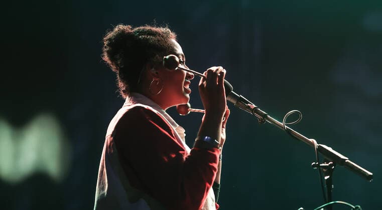 Konzert von Olicia @ Kulturbrauerei, MWM Most Wanted Music Olicia, Fama M™Boup and Anna-Lucia Rupp