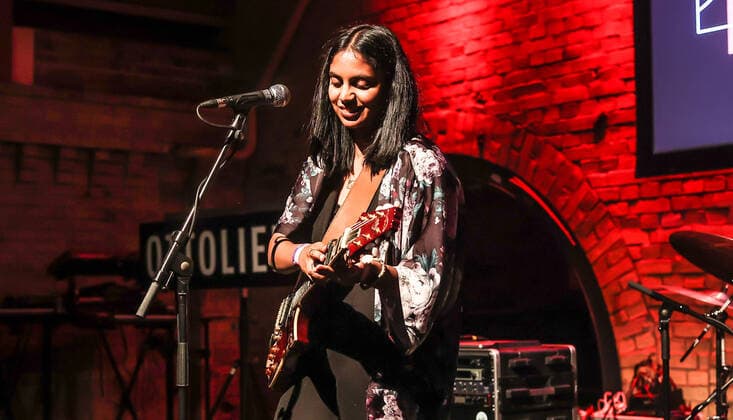 Konzert von Sobi @ Kuturbrauerei, MWM Most Wanted Music, Trompete mit einer Hand Sobi