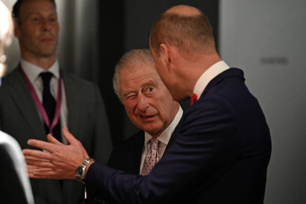 Entertainment Bilder des Tages . 01 11 2021. Glasgow, United Kingdom. Prince Charles and Prince William at a reception for the key members of the Sustainable Markets Initiative and the Winners and Finalists of the first Earthshot Prize Awards, at Cop 26 in Glasgow, Scotland, United Kingdom.  xPoolx xi-Imagesx IIM-22758-0066
