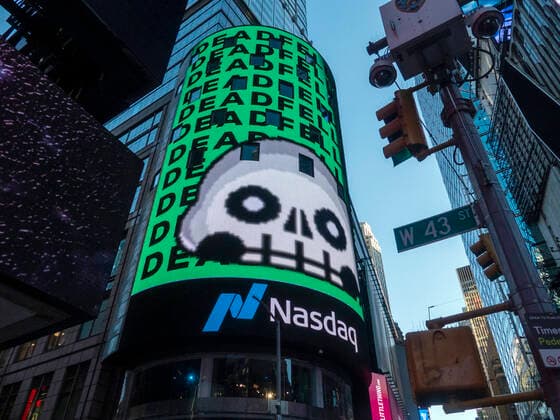 November 1, 2021, New York, NY, USA: DeadFellaz tokens: art, culture, and community and the evolution of IP & NFT tech. Innovating and empowering within the NFT space on the Ethereum blockchain. New York USA - ZUMAm57_ 20211101_zaf_m57_008 Copyright: xJohnxMarshallxMantelx
