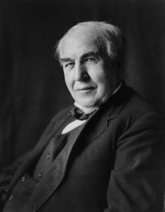 Thomas Alva Edison (1847-1931), American Inventor, half-length Portrait, Louis Bachrach, Bachrach Studios, 1922  Copyright: xCircaxImagesx xGlasshousexImagesx ghi-circa10392