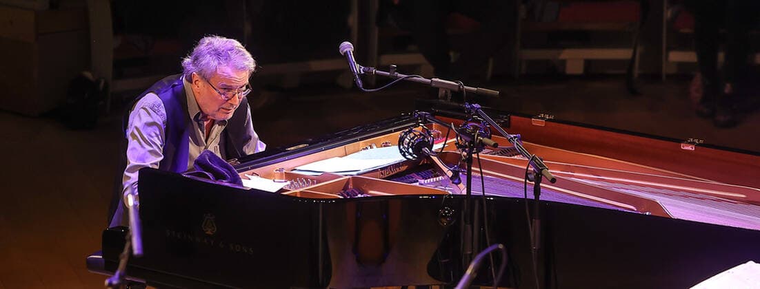 Konzert von Bobo Stenson Trio @ Pierre Boulez Saal Jazzfest Berlin Bobo Stenson Trio Bobo Stenson Klavier Anders Jormin Kontrabass Jon Fält Schlagzeug