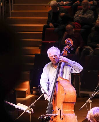 Konzert von Bobo Stenson Trio @ Pierre Boulez Saal Jazzfest Berlin Bobo Stenson Trio Bobo Stenson Klavier Anders Jormin Kontrabass Jon Fält Schlagzeug