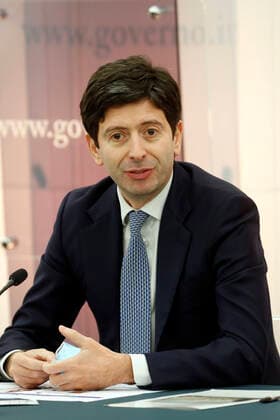 The minister of health Roberto Speranza during a press conference about measure to contrast Covid-19 pandemic . Rome (Italy), November 5th 2021 Photo Samantha Zucchi Insidefoto SamanthaxZucchi
